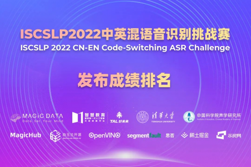 挑战赛 | ISCSLP2022中英混语音识别挑战赛成绩发布