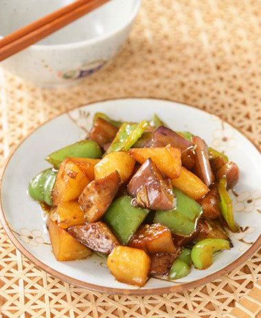 三种家常素菜 减肥不能吃
